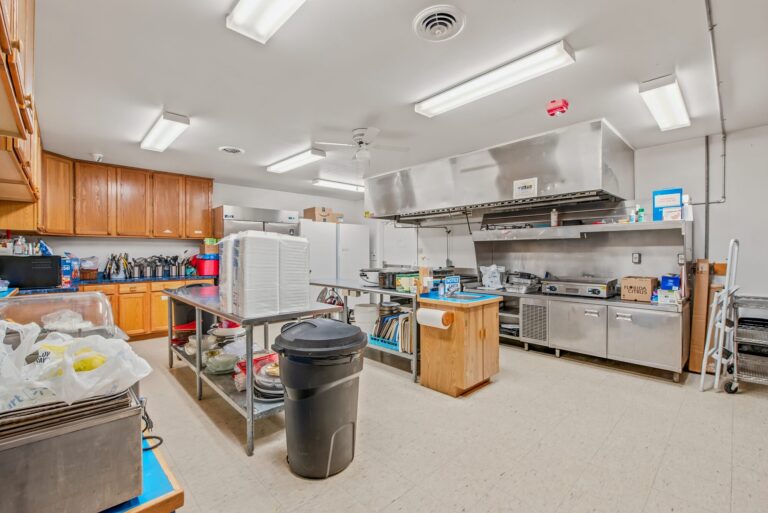 The church kitchen